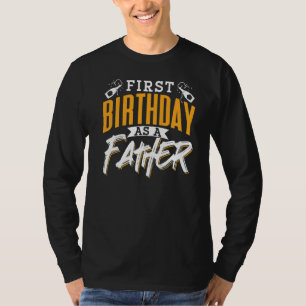 Camiseta Primeiro Aniversário Como Pai Pai Partido Pai Papa
