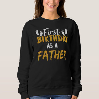 Camiseta Primeiro Aniversário Como Partido Pai Celebra Dito