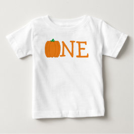Camiseta Primeiro aniversario de abóbora