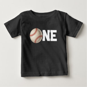 Camiseta Primeiro Aniversário de Beisebol com Um Ano