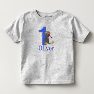 Camiseta primeiro aniversario de Blue Boys - Oliver Birthda