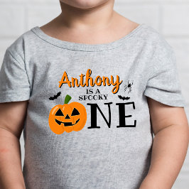 Camiseta Primeiro aniversario de Dia das Bruxas Spooky One