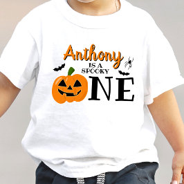 Camiseta Primeiro aniversario de Dia das Bruxas Spooky One