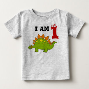 Camiseta Primeiro aniversario de Dinossauro Gelado