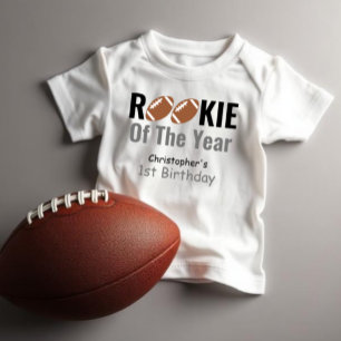Camiseta Primeiro aniversario de futebol da Rookie