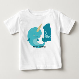 Camiseta Primeiro aniversario de Narwhal