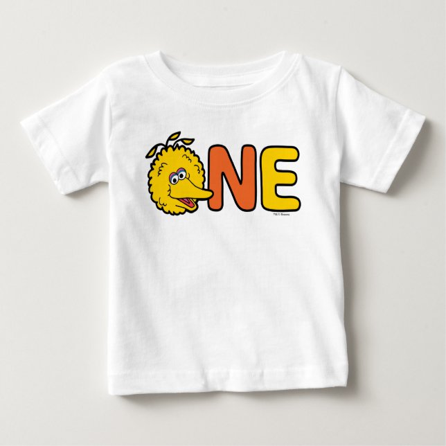 Camiseta Primeiro Aniversário do Big Bird (Frente)