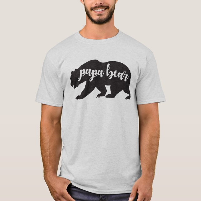 Camiseta primeiro aniversario Do Urso Do Papa Correspondend (Frente)