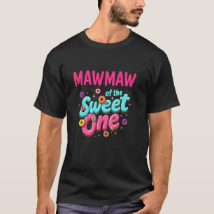 Camiseta Primeiro Aniversário Família Combinando Mawmaw do