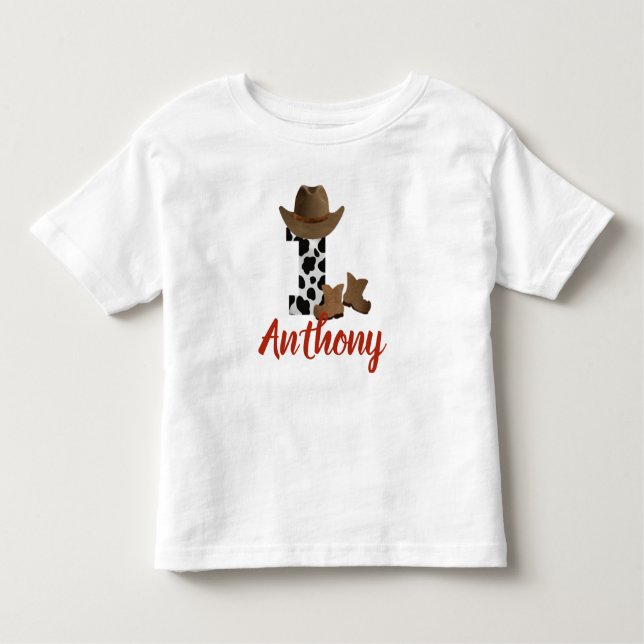 Camiseta Primeiro aniversario personalizado (Frente)
