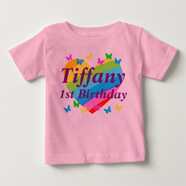 CAMISETA PRIMEIRO ANIVERSARIO PERSONALIZADO DE CAIXA DE CHU (Frente)