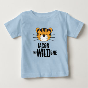 Camiseta Primeiro Aniversário Personalizado WILD ONE