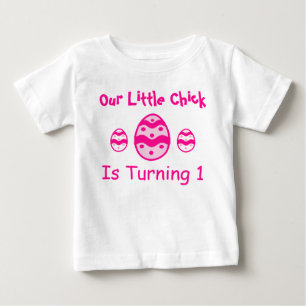 Camiseta primeiro aniversario Pintinho