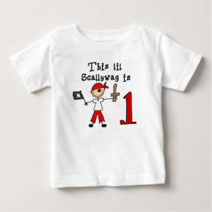 Camiseta Primeiro aniversario Pirate Stick