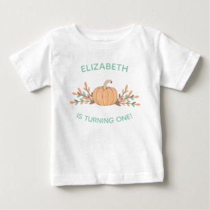 Camiseta Primeiro aniversario pouca abóbora nos Pastels