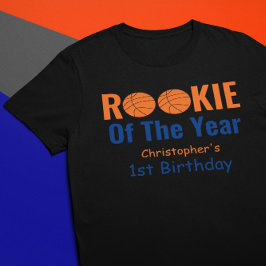 Camiseta Primeiro aniversario Rookie Basball