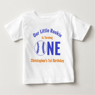Camiseta Primeiro aniversario Rookie Baseball