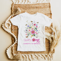Primeiro aniversario selvagem de flores silvestres