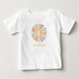 Camiseta Primeiro aniversario Sol-Shirt Cute Boho