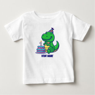 Camiseta Primeiro aniversario T-Rex