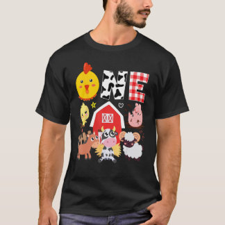 Camiseta primeiro aniversario Um Ano De Fazenda Nascimento 