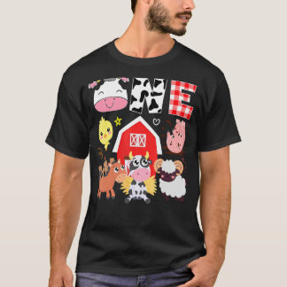 Camiseta primeiro aniversario Um Ano De Fazenda Nascimento