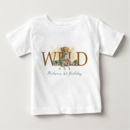 Camiseta Primeiro aniversario Wild One Boy
