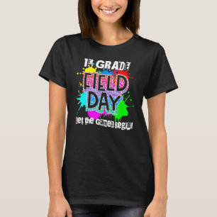 Camiseta Primeiro ano de campo apresentação Rainbow Color S