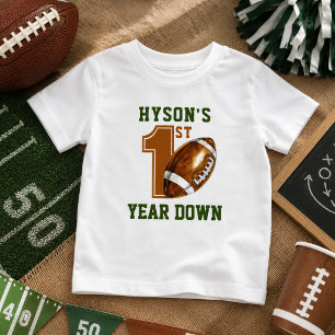 Camiseta Primeiro Ano de Redução Festa de primeiro aniver