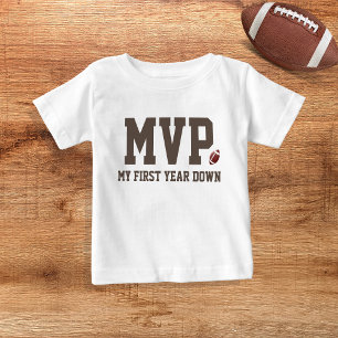 Camiseta Primeiro Ano do Futebol Down MVP Garoto de Anivers
