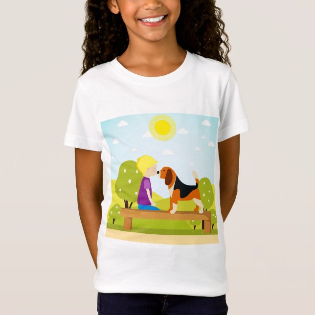 Camiseta primeiro beijo (Frente)