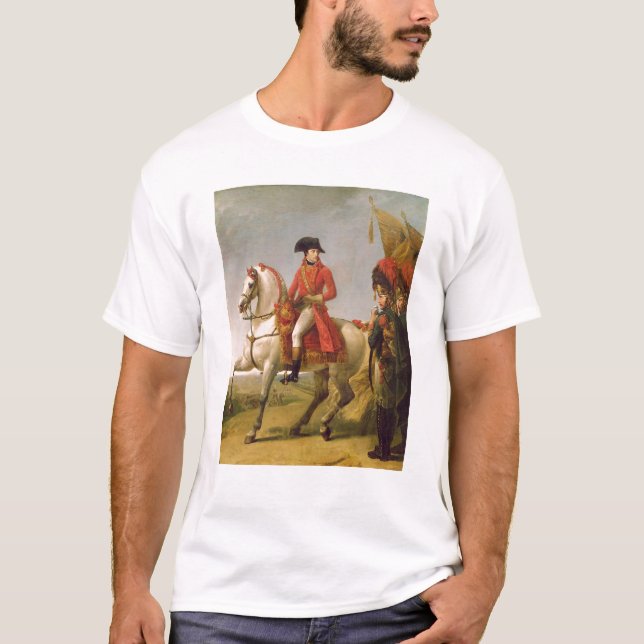 Camiseta Primeiro cônsul de Napoleon Bonaparte (Frente)