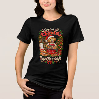 Camiseta Primeiro de tudo, sou um delicioso Cachorro de Nat