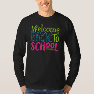 Camiseta Primeiro Dia Da Escola Alô Estudante De Volta À Es