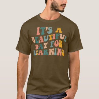 Camiseta Primeiro Dia da Escola É Um Belo Dia Para Aprender