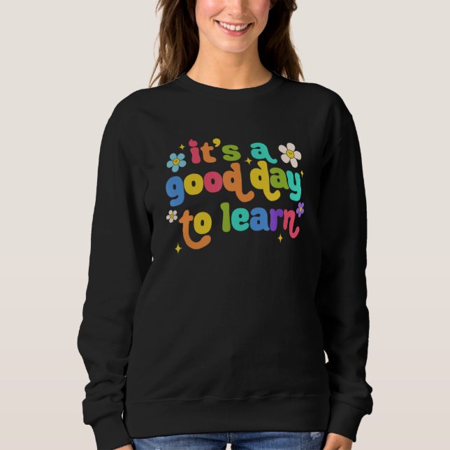 Camiseta Primeiro Dia Da Escola É Um Bom Dia Aprender Ensin (Frente)