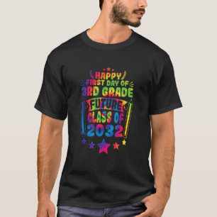 Camiseta Primeiro Dia Da Terceira Classe De 2032 De Volta À