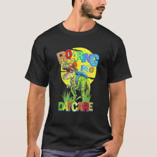 Camiseta Primeiro Dia das Crianças na Creche Escolar T Rex