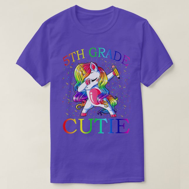Camiseta Primeiro Dia de 5 da Escola - Grau Utilidade Unicó (Frente do Design)