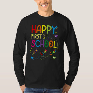 Camiseta Primeiro Dia De Aula  De Volta à Escola  Professor