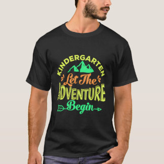 Camiseta Primeiro Dia De Ensino Que A Aventura Comece Mais 
