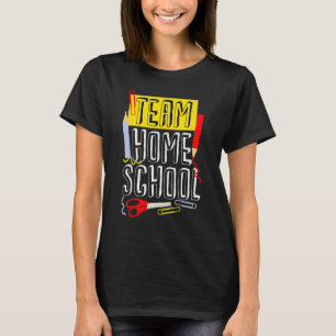 Camiseta Primeiro Dia De Estudo De Professores Da Escola Em