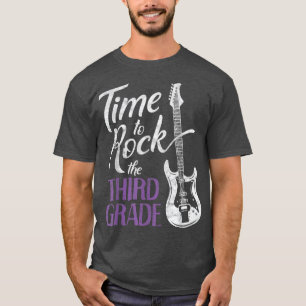 Camiseta Primeiro Dia de Horário Escolar para Rock 3º Grau
