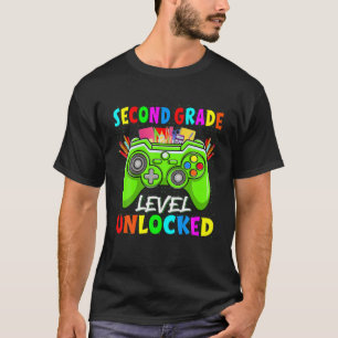 Camiseta Primeiro Dia De Menina De Escola No Nível Un