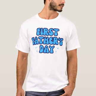Camiseta Primeiro Dia de os pais - Começa A Aventura