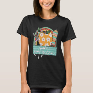 Camiseta Primeiro Dia De Volta À Escola Nome De Menina Pers