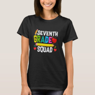 Camiseta Primeiro Dia Do 7º Ano Equipe Professor Aluno De V