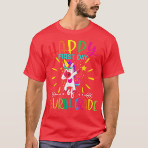 Camiseta Primeiro Dia do Professor do 4º Grau Unicórnio Vol