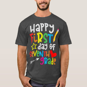 Camiseta Primeiro Dia do Professor Engraçado de volta