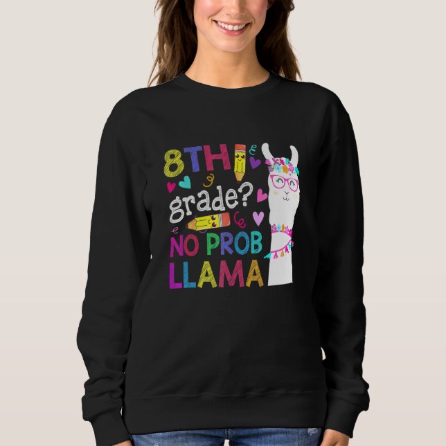 Camiseta Primeiro Dia do Professor Sem Prob-Llama (Frente)